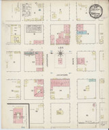 Forsyth Georgia 1885 - Fire Insurance Index - Old Map Reprint