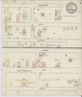 Gainesville Georgia 1886 - Fire Insurance Index - Old Map Reprint