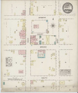 Greensboro Georgia 1885 - Fire Insurance Index - Old Map Reprint