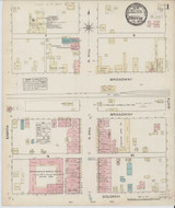 Griffin Georgia 1885 - Fire Insurance Index - Old Map Reprint