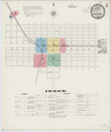 Griffin Georgia 1890 - Fire Insurance Index - Old Map Reprint
