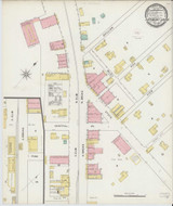 Harmony Grove Georgia 1895 - Fire Insurance Index - Old Map Reprint