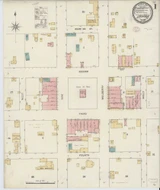 Jackson Georgia 1895 - Fire Insurance Index - Old Map Reprint
