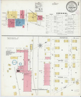 Jackson Georgia 1905 - Fire Insurance Index - Old Map Reprint