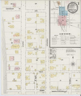 Marietta Georgia 1890 - Fire Insurance Index - Old Map Reprint