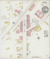 Montezuma Georgia 1895 - Fire Insurance Index - Old Map Reprint