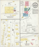 Montezuma Georgia 1911 - Fire Insurance Index - Old Map Reprint
