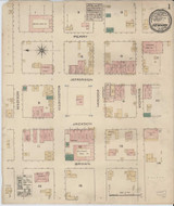 Newnan Georgia 1885 - Fire Insurance Index - Old Map Reprint