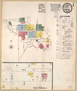 Newnan Georgia 1900 - Fire Insurance Index - Old Map Reprint