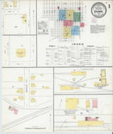 Quitman Georgia 1905 - Fire Insurance Index - Old Map Reprint