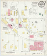 Sandersville Georgia 1908 - Fire Insurance Index - Old Map Reprint