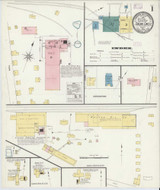 Social Circle Georgia 1909 - Fire Insurance Index - Old Map Reprint