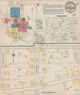 Statesboro Georgia 1922 - Fire Insurance Index - Old Map Reprint