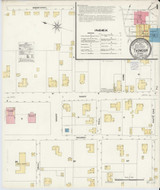 Thomson Georgia 1908 - Fire Insurance Index - Old Map Reprint
