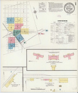 Tifton Georgia 1912 - Fire Insurance Index - Old Map Reprint
