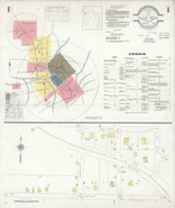 Villa Rica Georgia 1933 - Fire Insurance Index - Old Map Reprint