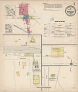 Wadley Georgia 1922 - Fire Insurance Index - Old Map Reprint