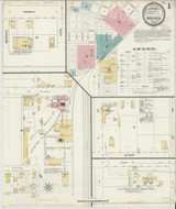 Waycross Georgia 1897 - Fire Insurance Index - Old Map Reprint