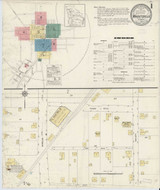 Wrightsville Georgia 1913 - Fire Insurance Index - Old Map Reprint