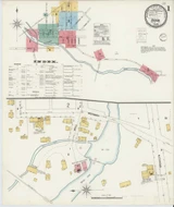 Akron New York 1900 - Fire Insurance Index - Old Map Reprint