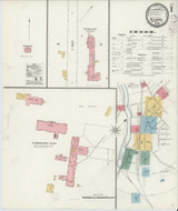 Allegany New York 1901 - Fire Insurance Index - Old Map Reprint