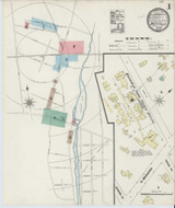 Amityville New York 1890 - Fire Insurance Index - Old Map Reprint