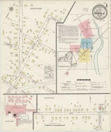 Angola New York 1915 - Fire Insurance Index - Old Map Reprint