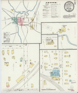 Attica New York 1897 - Fire Insurance Index - Old Map Reprint