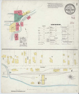 Au Sable Forks New York 1908 - Fire Insurance Index - Old Map Reprint