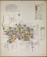 Auburn New York 1904 - Fire Insurance Index - Old Map Reprint