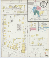 Avon New York 1893 - Fire Insurance Index - Old Map Reprint