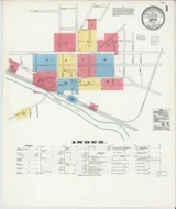 Bath New York 1904 - Fire Insurance Index - Old Map Reprint