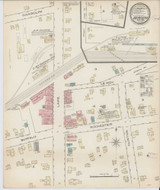 Bergen New York 1885 - Fire Insurance Index - Old Map Reprint
