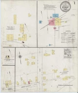 Bergen New York 1910 - Fire Insurance Index - Old Map Reprint