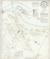 Black River New York 1935 - Fire Insurance Index - Old Map Reprint