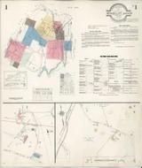 Briarcliff Manor New York 1939 - Fire Insurance Index - Old Map Reprint