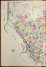 Buffalo New York 1889 V1 - Fire Insurance Index - Old Map Reprint