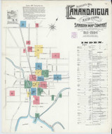 Canandaigua New York 1904 - Fire Insurance Index - Old Map Reprint