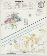Canastota New York 1890 - Fire Insurance Index - Old Map Reprint