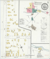 Castile New York 1912 - Fire Insurance Index - Old Map Reprint