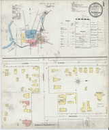 Cazenovia New York 1895 - Fire Insurance Index - Old Map Reprint
