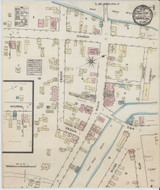 Champlain New York 1884 - Fire Insurance Index - Old Map Reprint