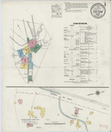 Chatham New York 1910 - Fire Insurance Index - Old Map Reprint