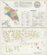Chautauqua New York 1912 - Fire Insurance Index - Old Map Reprint