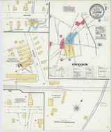 Clinton New York 1904 - Fire Insurance Index - Old Map Reprint
