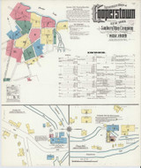 Cooperstown New York 1909 - Fire Insurance Index - Old Map Reprint