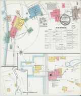 Dobbs Ferry New York 1900 - Fire Insurance Index - Old Map Reprint