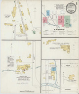 Dryden New York 1898 - Fire Insurance Index - Old Map Reprint