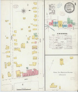 Dundee New York 1898 - Fire Insurance Index - Old Map Reprint