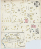 Earlville New York 1891 - Fire Insurance Index - Old Map Reprint